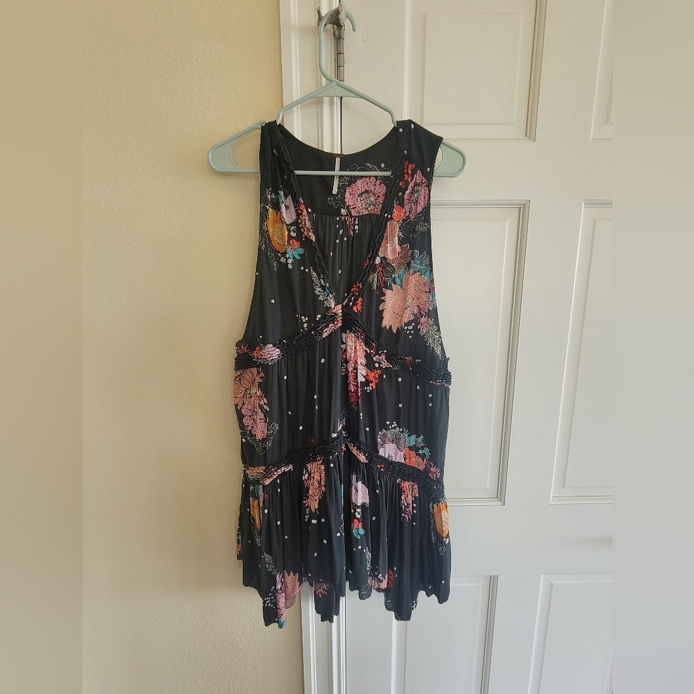 Free People Purple Haze Tunic Sz L